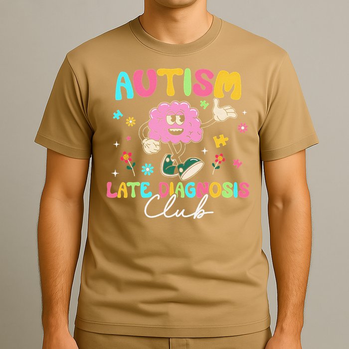 Autism Late Diagnosis Club Funny Neurodiversity T-Shirt