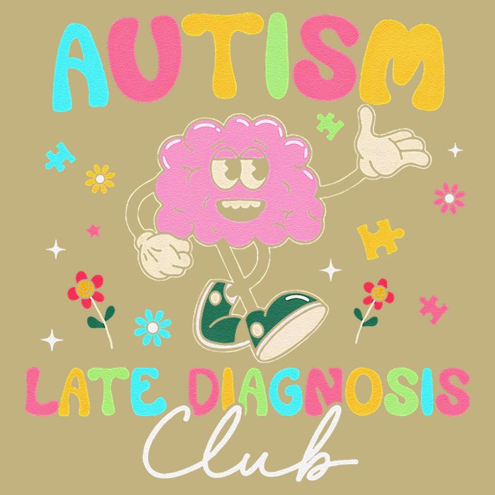 Autism Late Diagnosis Club Funny Neurodiversity T-Shirt