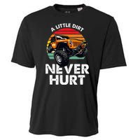 A Little Dirt Never Hurt Offroad Mudding Cooling Performance Crew T-Shirt