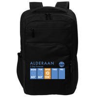 Alderaan 5 Day Forecast  Impact Tech Backpack