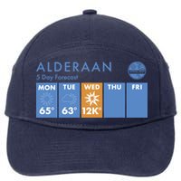 Alderaan 5 Day Forecast  7-Panel Snapback Hat