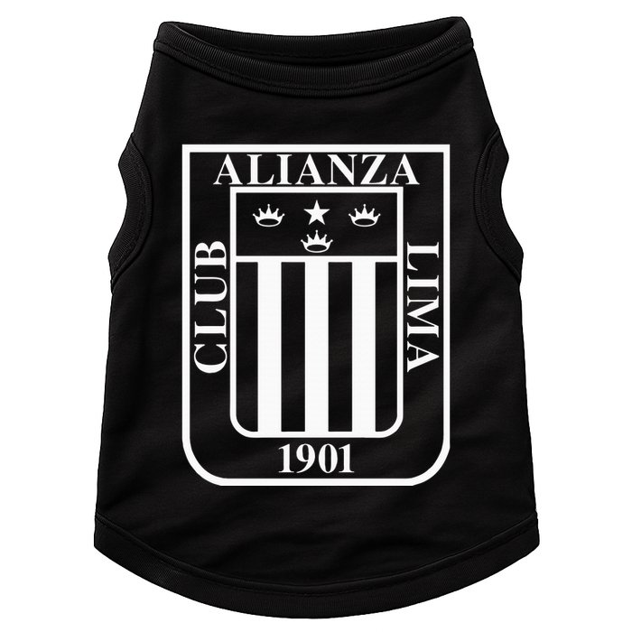 Alianza Lima Escudo Blanco Doggie Tank