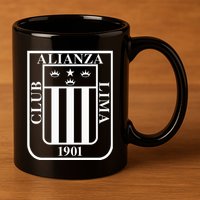 Alianza Lima Escudo Blanco 11oz C Handle Ceramic Mug