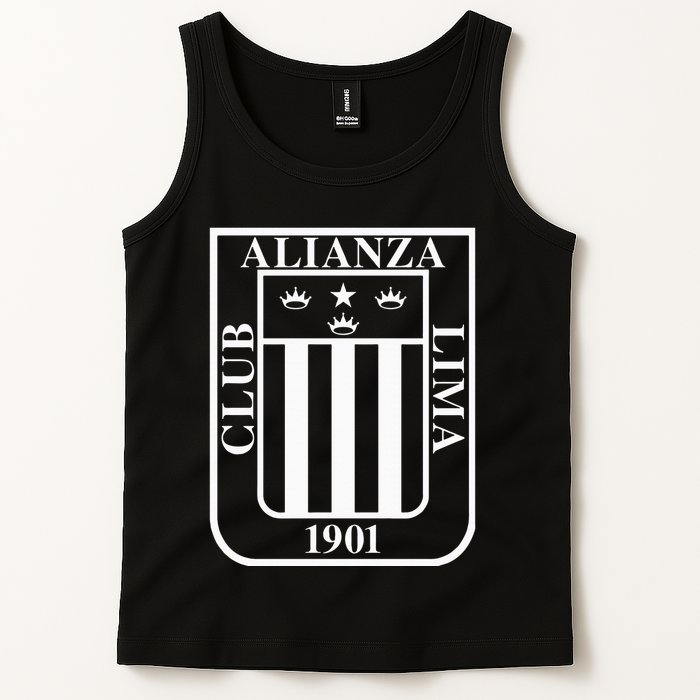 Alianza Lima Escudo Blanco Tank Top