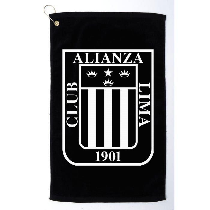 Alianza Lima Escudo Blanco Golf Towel
