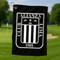 Alianza Lima Escudo Blanco Golf Towel