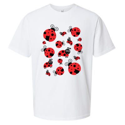 Adorable Ladybugs Everywhere Sueded Cloud Jersey T-Shirt