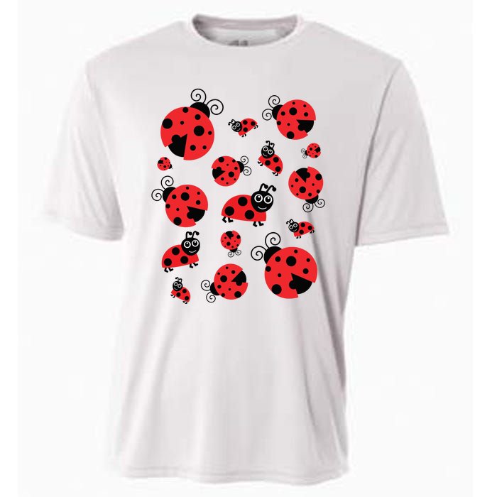 Adorable Ladybugs Everywhere Cooling Performance Crew T-Shirt