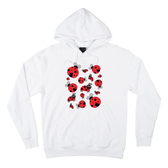 Adorable Ladybugs Everywhere Hoodie