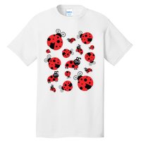 Adorable Ladybugs Everywhere Tall T-Shirt