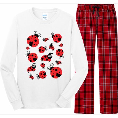 Adorable Ladybugs Everywhere Long Sleeve Pajama Set