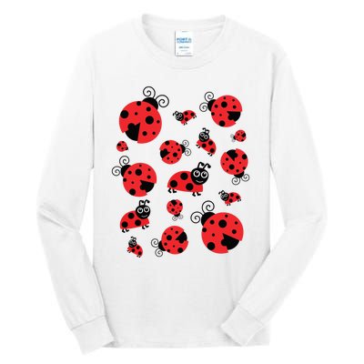 Adorable Ladybugs Everywhere Tall Long Sleeve T-Shirt