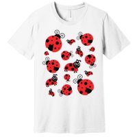 Adorable Ladybugs Everywhere Premium T-Shirt