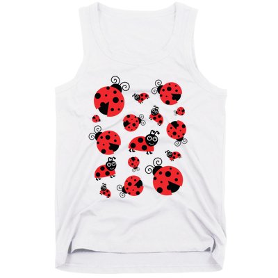 Adorable Ladybugs Everywhere Tank Top