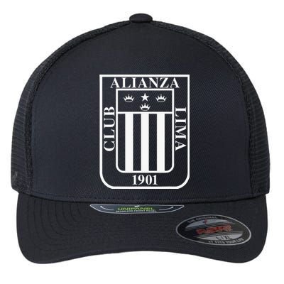 Alianza Lima Escudo Blanco Flexfit Unipanel Trucker Cap