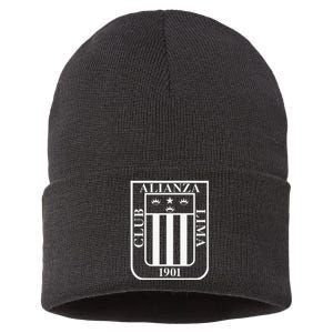 Alianza Lima Escudo Blanco Sustainable Knit Beanie