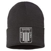 Alianza Lima Escudo Blanco Sustainable Knit Beanie