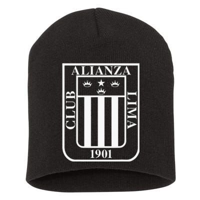 Alianza Lima Escudo Blanco Short Acrylic Beanie