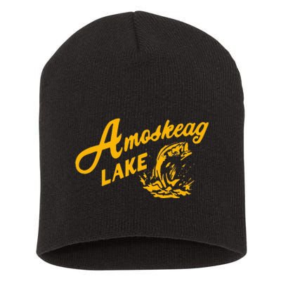 Amoskeag Lake Essential Fishing Short Acrylic Beanie