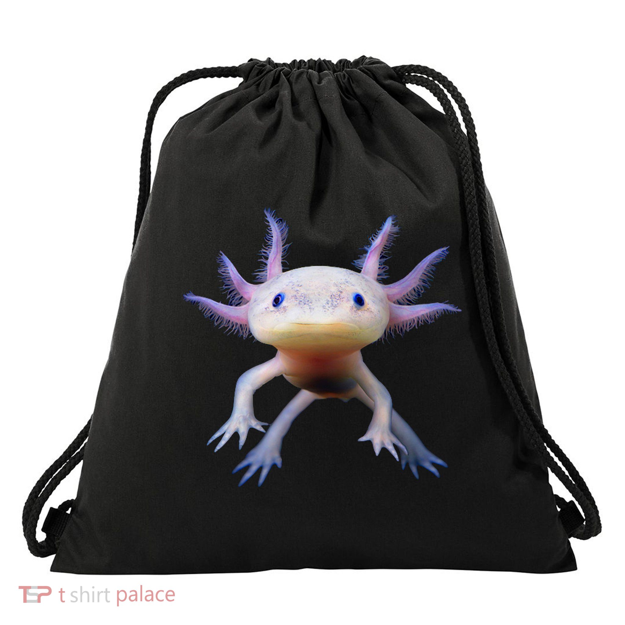 Axolotl Limited Edition Drawstring Bag