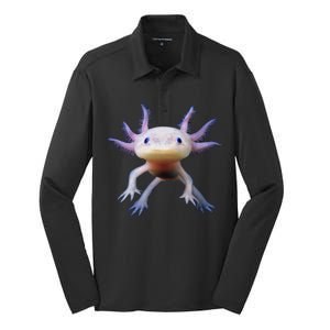 Axolotl Limited Edition Silk Touch Performance Long Sleeve Polo