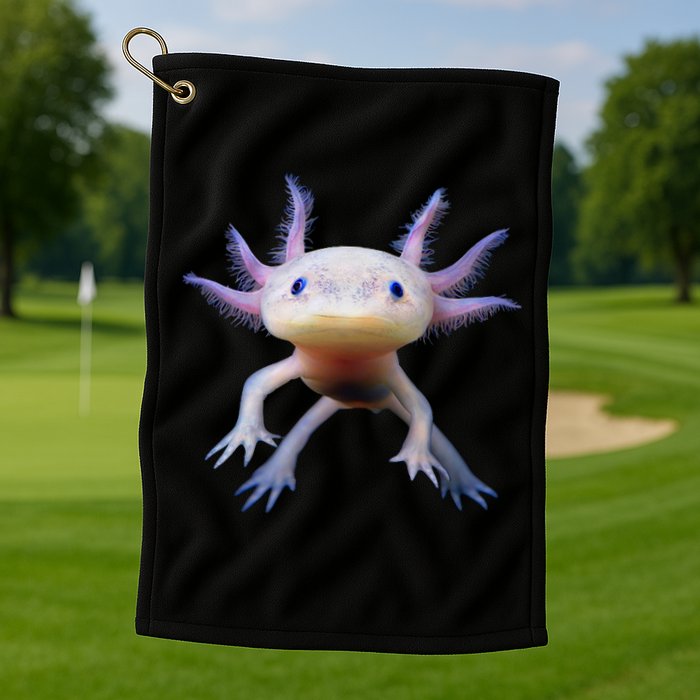 Axolotl Limited Edition Golf Towel