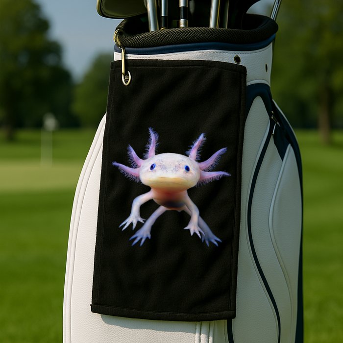 Axolotl Limited Edition Golf Towel