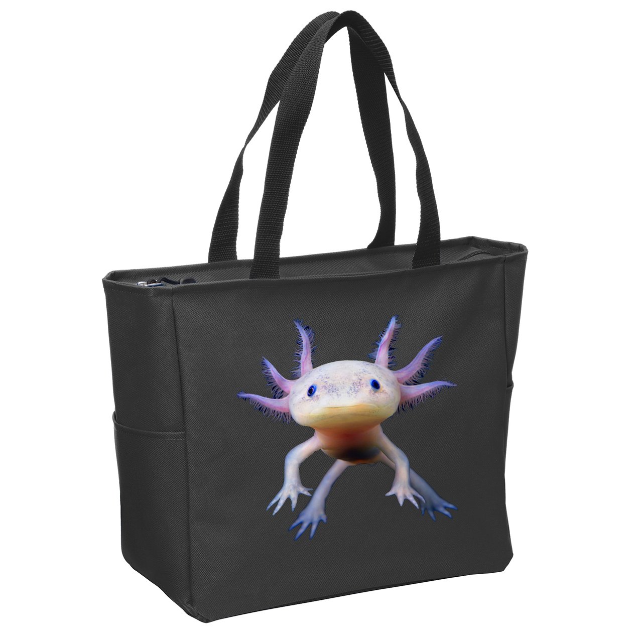 Axolotl Limited Edition Zip Tote Bag