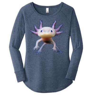 Axolotl Limited Edition Women's Perfect Tri Tunic Long Sleeve Shirt