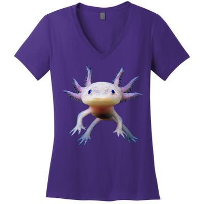 Axolotl Limited Edition Women's V-Neck T-Shirt