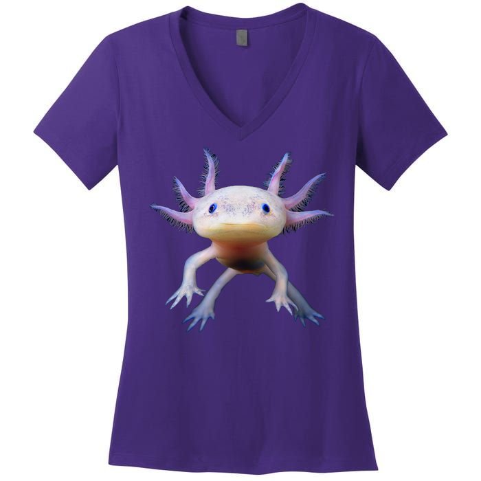 Axolotl Limited Edition Women's V-Neck T-Shirt