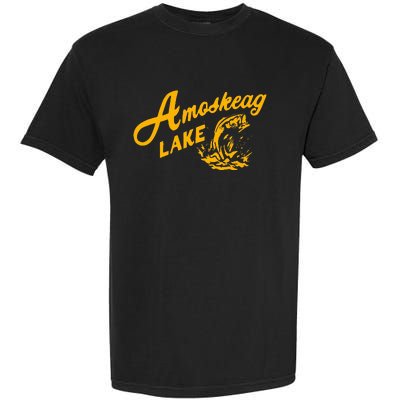 Amoskeag Lake Essential  Fishing Garment-Dyed Heavyweight T-Shirt