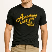 Amoskeag Lake Essential  Fishing Cooling Performance Crew T-Shirt