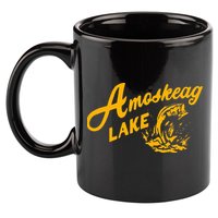 Amoskeag Lake Essential  Fishing 11oz C Handle Ceramic Mug
