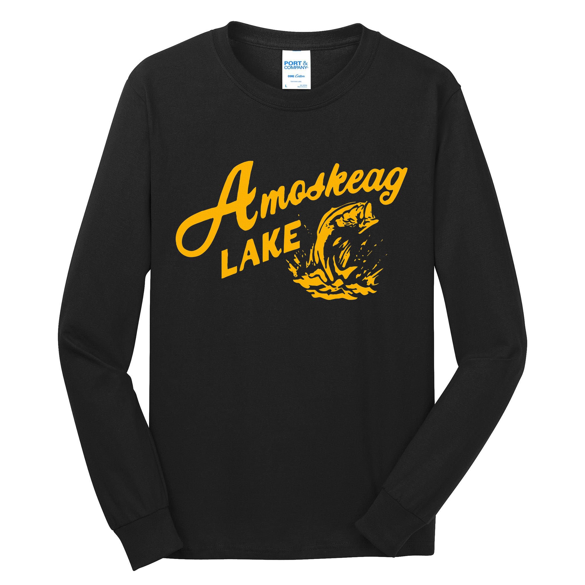Amoskeag Lake Essential  Fishing Tall Long Sleeve T-Shirt