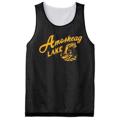 Amoskeag Lake Essential  Fishing Mesh Reversible Basketball Jersey Tank