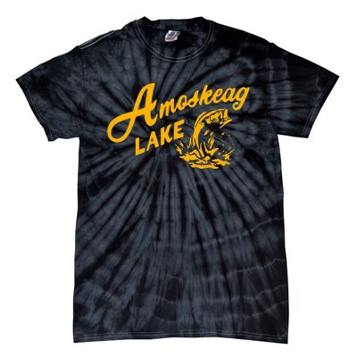 Amoskeag Lake Essential  Fishing Tie-Dye T-Shirt