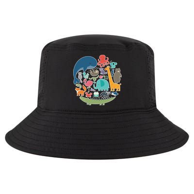 Animal Lover Earth Cool Comfort Performance Bucket Hat