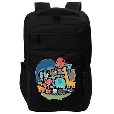 Animal Lover Earth Impact Tech Backpack