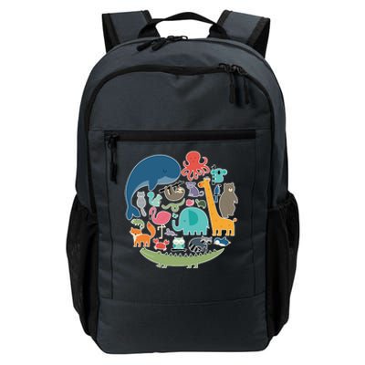 Animal Lover Earth Daily Commute Backpack