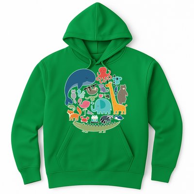 Animal Lover Earth Hoodie