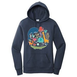 Animal Lover Earth Women's Pullover Hoodie