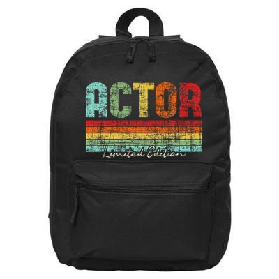 Actor Limited Edition Acting Lover Theatre Drama 16 in Basic Backpack
