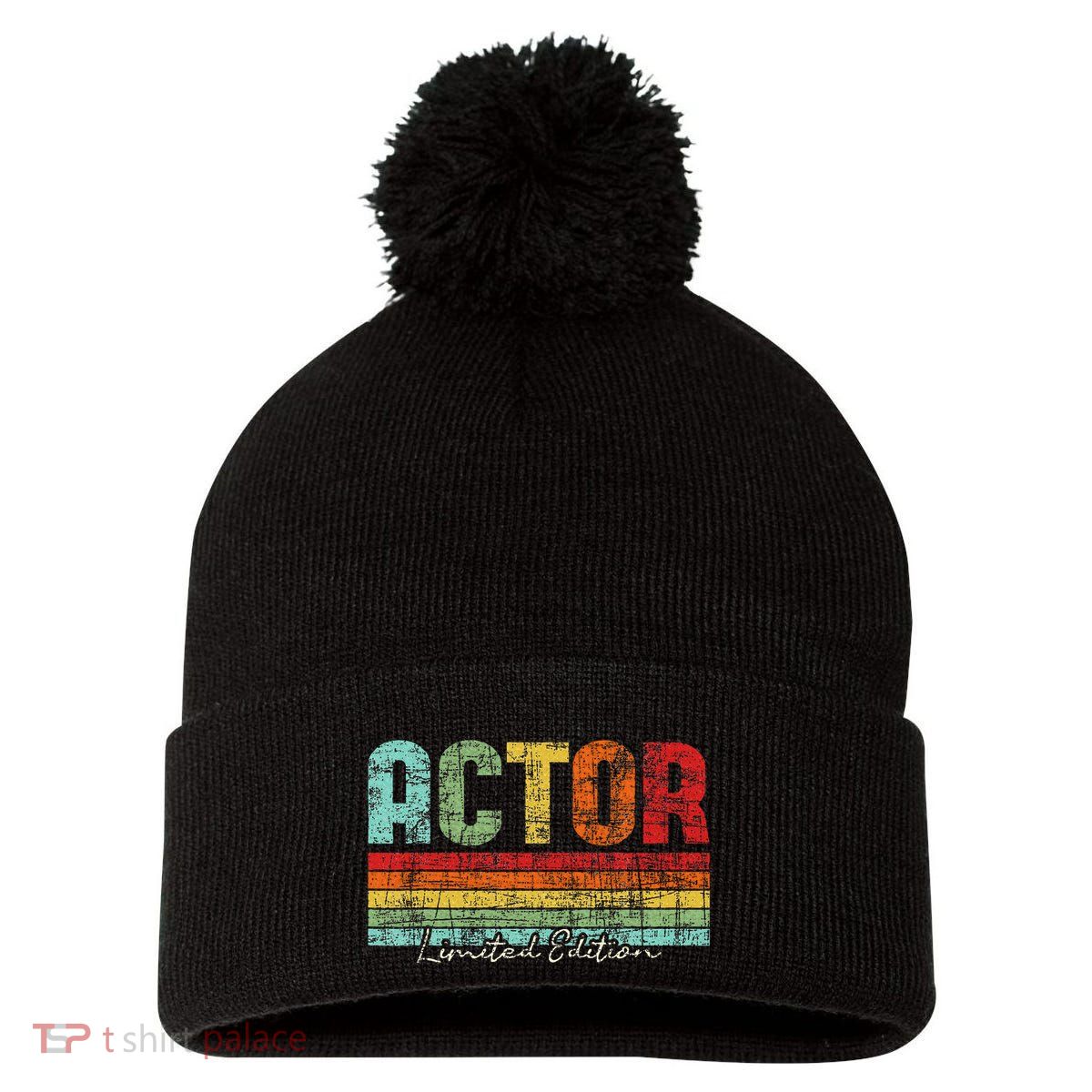 Actor Limited Edition Acting Lover Theatre Drama Pom Pom 12in Knit Beanie