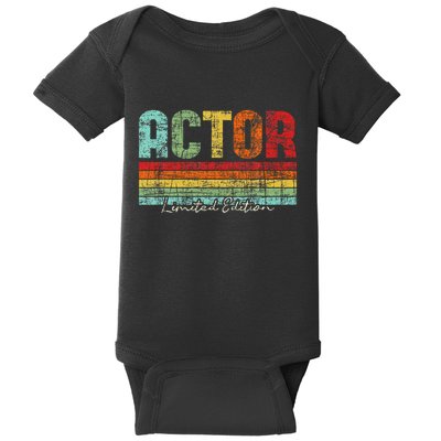 Actor Limited Edition Acting Lover Theatre Drama Baby Bodysuit