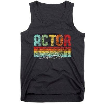 Actor Limited Edition Acting Lover Theatre Drama Tank Top