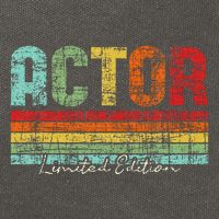 Actor Limited Edition Acting Lover Theatre Drama Cotton Canvas Backpack
