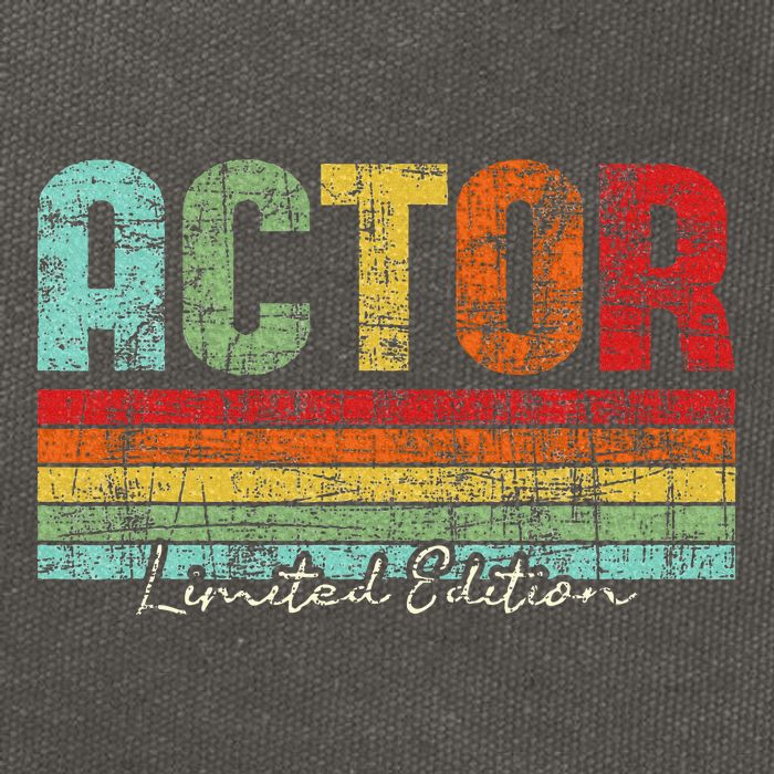 Actor Limited Edition Acting Lover Theatre Drama Cotton Canvas Backpack