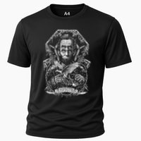 Abraham Lincoln Eye Twisting Portrait Cooling Performance Crew T-Shirt