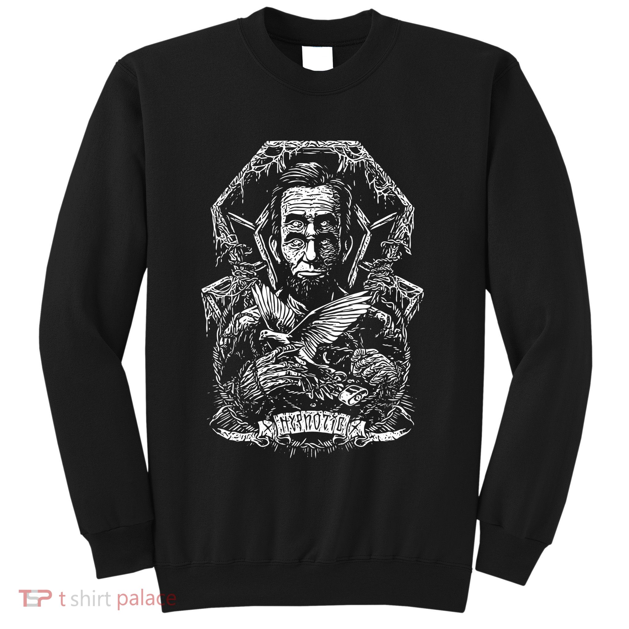 Abraham Lincoln Eye Twisting Portrait Sweatshirt